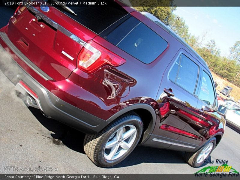Burgundy Velvet / Medium Black 2019 Ford Explorer XLT