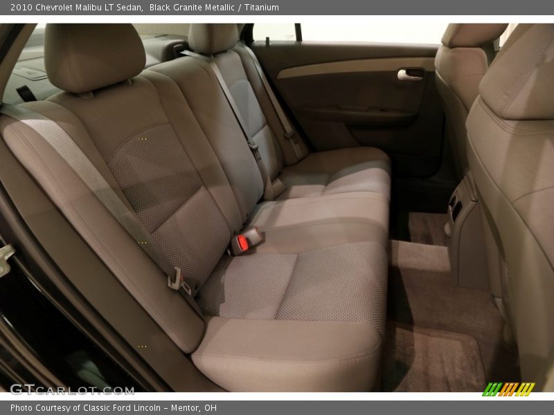 Black Granite Metallic / Titanium 2010 Chevrolet Malibu LT Sedan