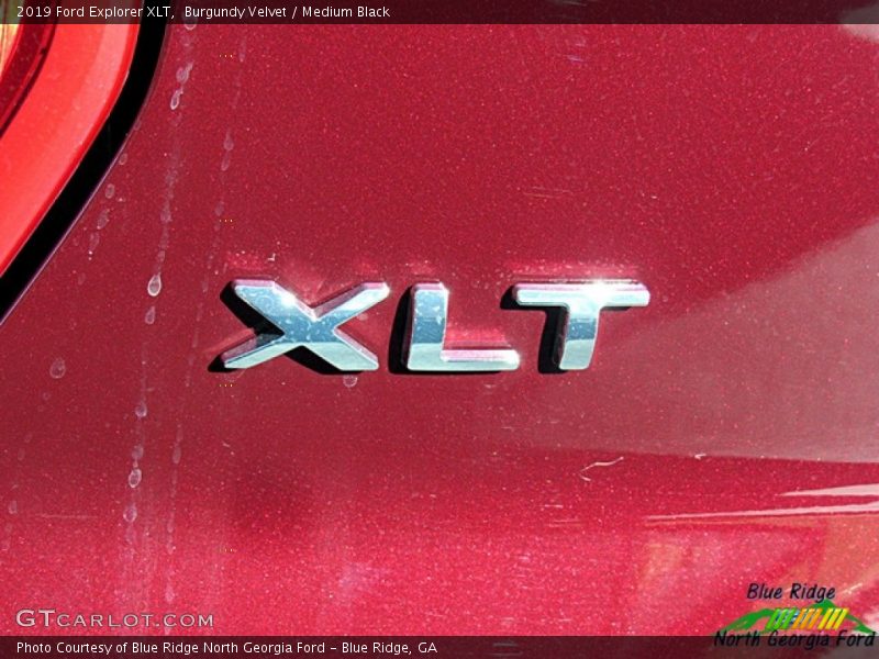 Burgundy Velvet / Medium Black 2019 Ford Explorer XLT