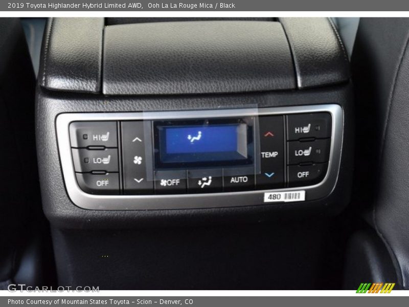 Ooh La La Rouge Mica / Black 2019 Toyota Highlander Hybrid Limited AWD