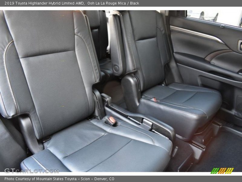 Rear Seat of 2019 Highlander Hybrid Limited AWD
