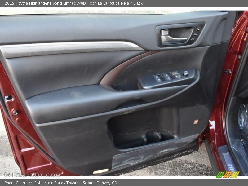 Door Panel of 2019 Highlander Hybrid Limited AWD