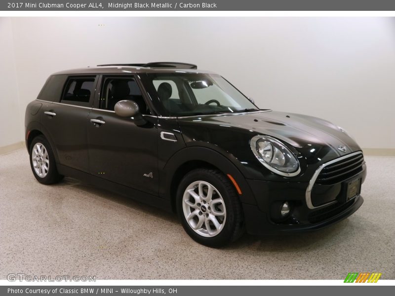Midnight Black Metallic / Carbon Black 2017 Mini Clubman Cooper ALL4