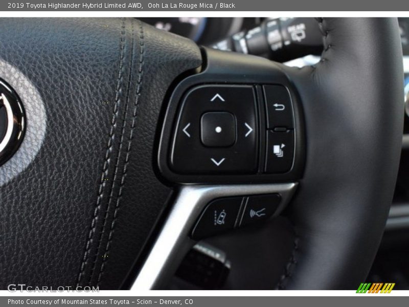  2019 Highlander Hybrid Limited AWD Steering Wheel