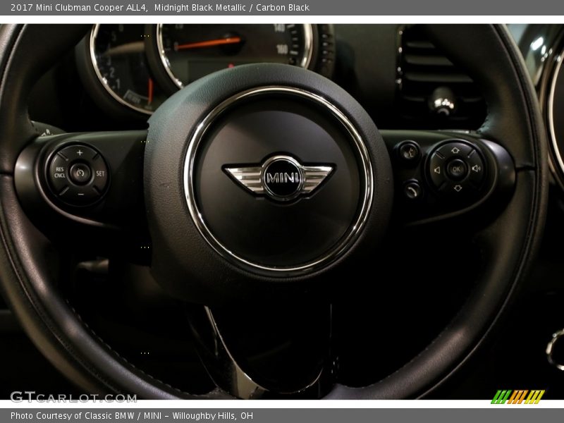 Midnight Black Metallic / Carbon Black 2017 Mini Clubman Cooper ALL4