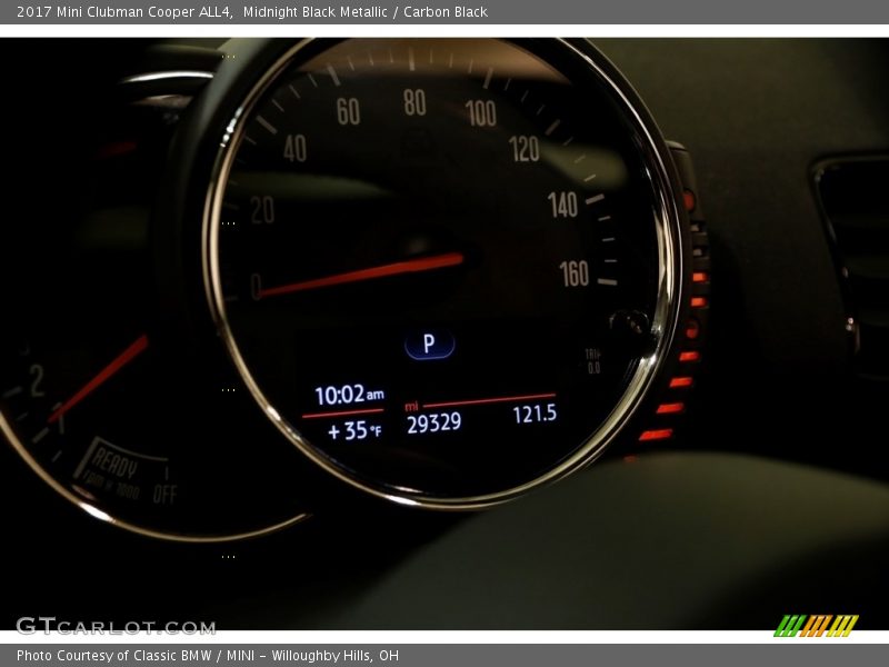 Midnight Black Metallic / Carbon Black 2017 Mini Clubman Cooper ALL4