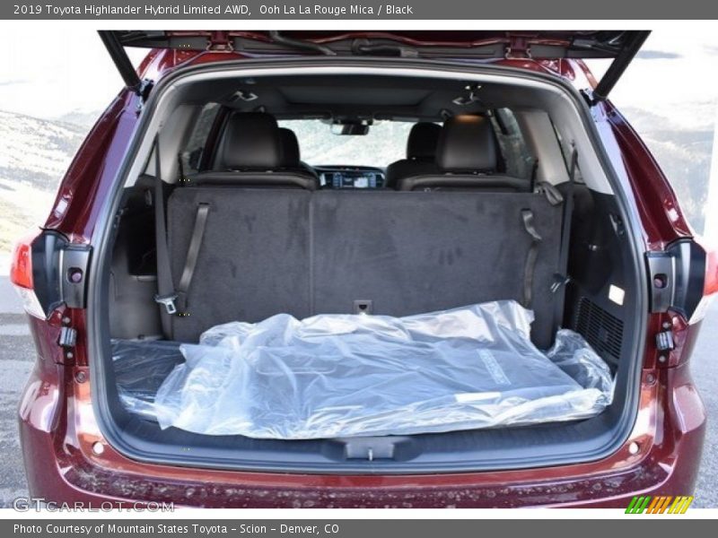  2019 Highlander Hybrid Limited AWD Trunk