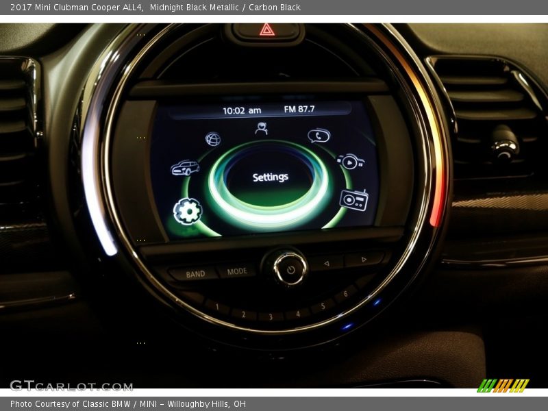 Midnight Black Metallic / Carbon Black 2017 Mini Clubman Cooper ALL4