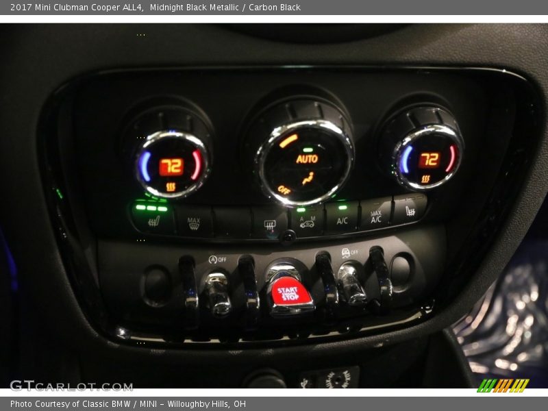 Midnight Black Metallic / Carbon Black 2017 Mini Clubman Cooper ALL4