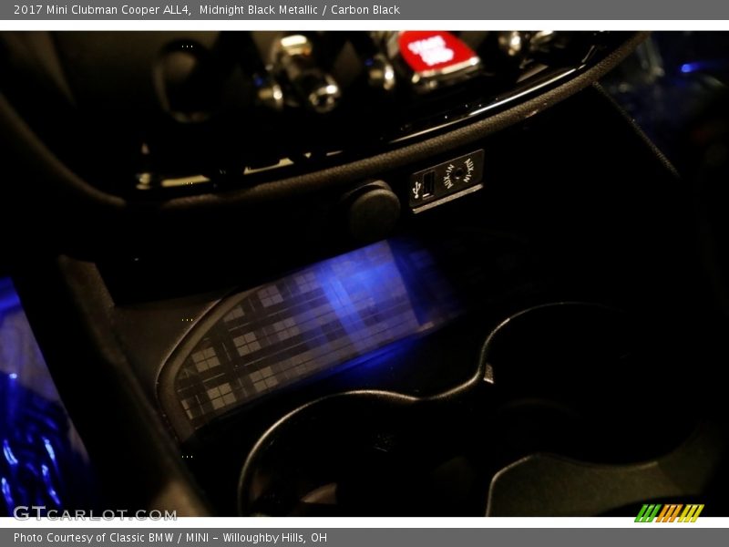 Midnight Black Metallic / Carbon Black 2017 Mini Clubman Cooper ALL4