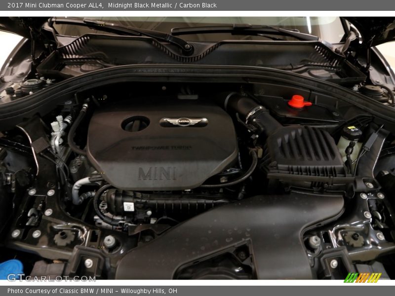 Midnight Black Metallic / Carbon Black 2017 Mini Clubman Cooper ALL4
