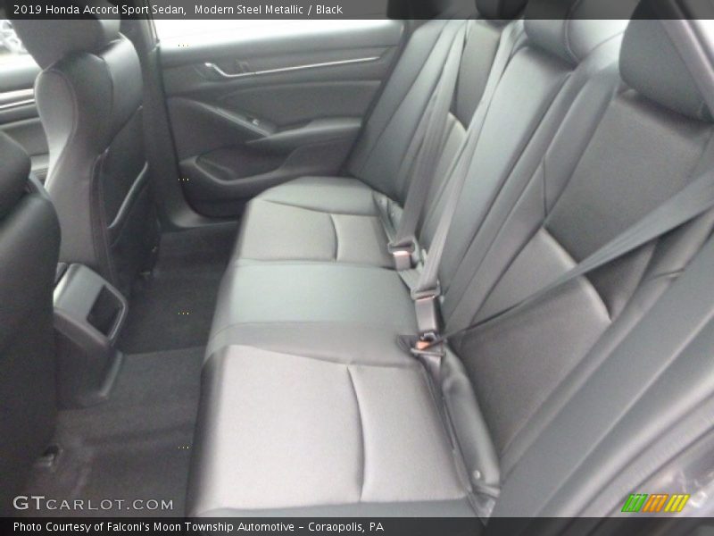 Rear Seat of 2019 Accord Sport Sedan