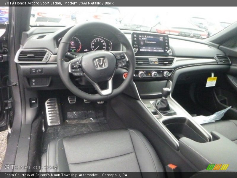  2019 Accord Sport Sedan Black Interior