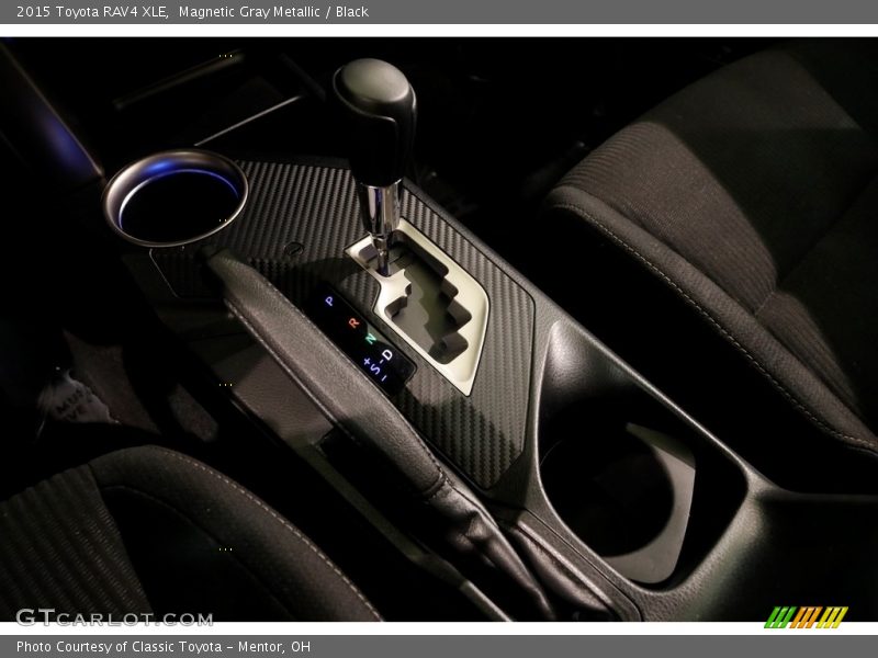 Magnetic Gray Metallic / Black 2015 Toyota RAV4 XLE