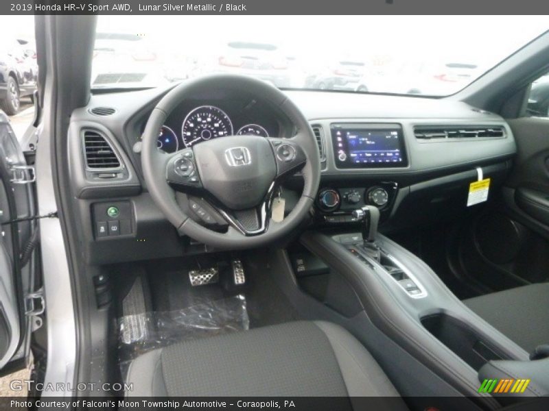  2019 HR-V Sport AWD Black Interior