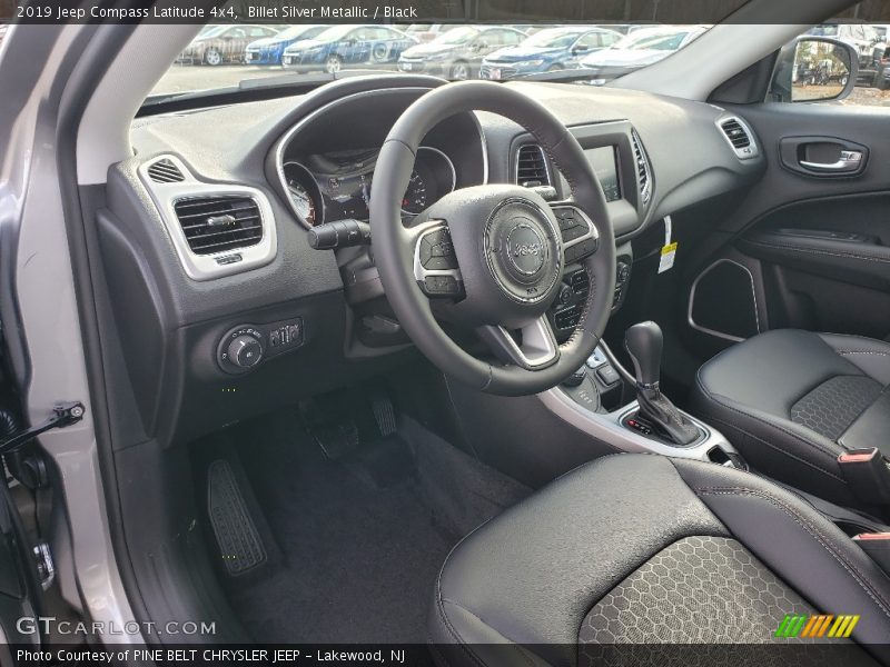 Billet Silver Metallic / Black 2019 Jeep Compass Latitude 4x4