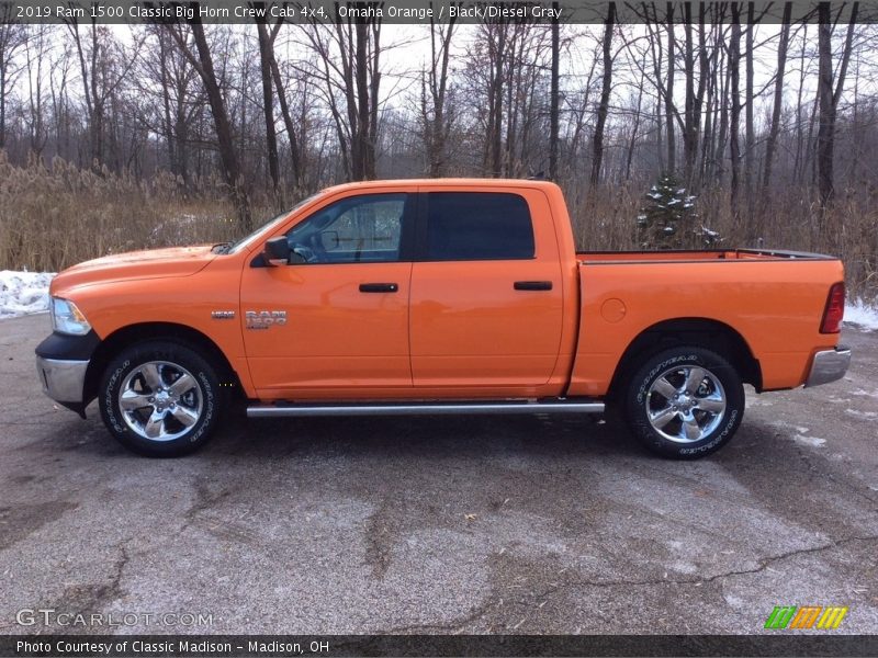  2019 1500 Classic Big Horn Crew Cab 4x4 Omaha Orange