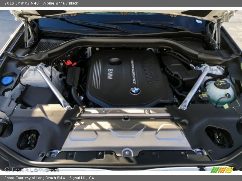 Alpine White / Black 2019 BMW X3 M40i