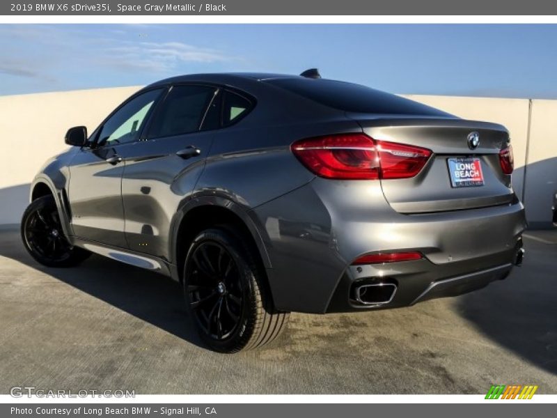 Space Gray Metallic / Black 2019 BMW X6 sDrive35i