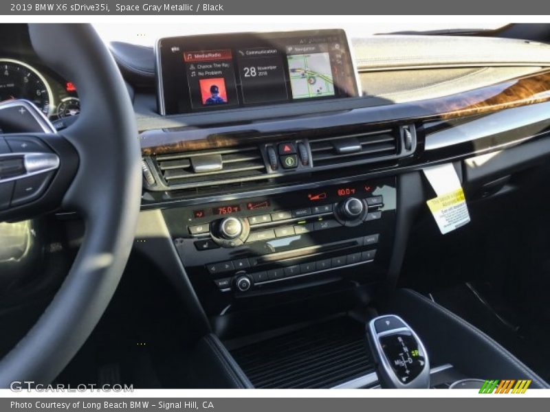 Space Gray Metallic / Black 2019 BMW X6 sDrive35i