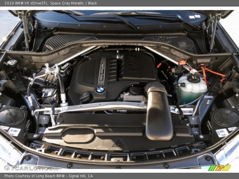 Space Gray Metallic / Black 2019 BMW X6 sDrive35i