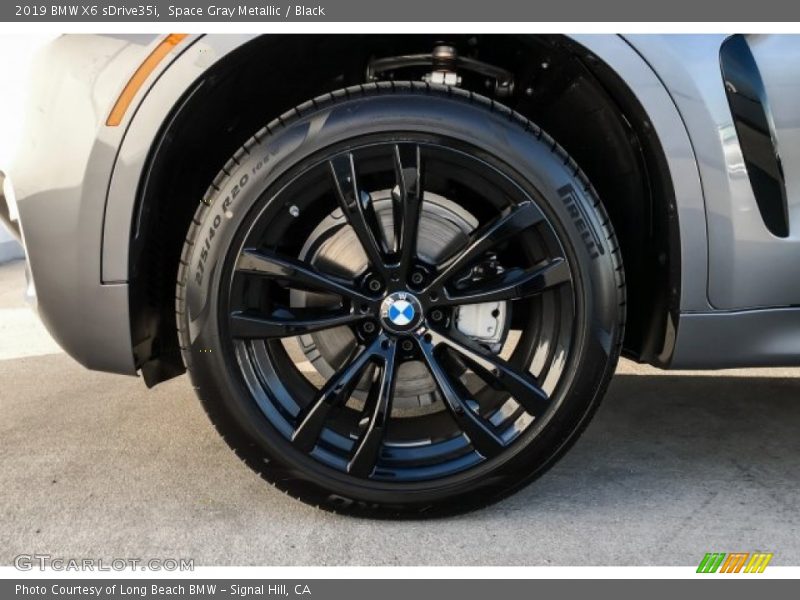 Space Gray Metallic / Black 2019 BMW X6 sDrive35i