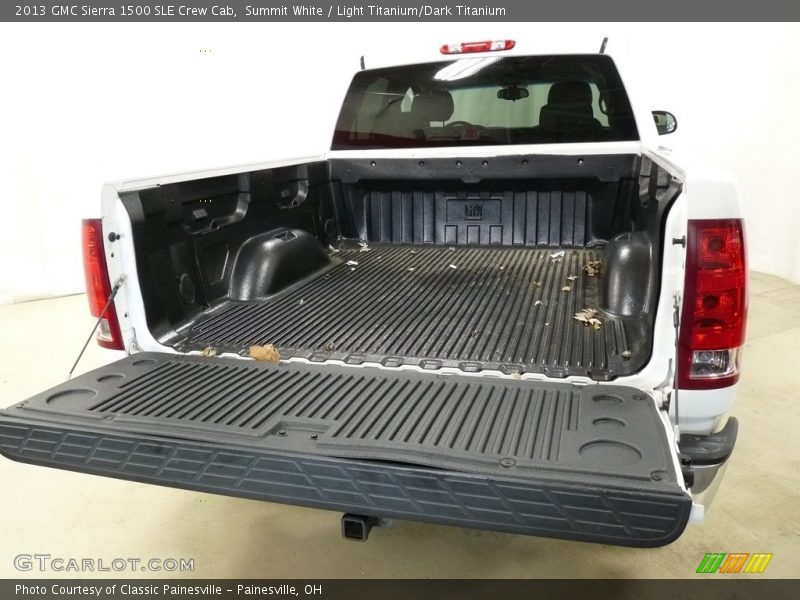 Summit White / Light Titanium/Dark Titanium 2013 GMC Sierra 1500 SLE Crew Cab