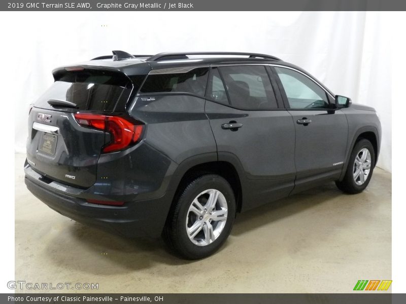 Graphite Gray Metallic / Jet Black 2019 GMC Terrain SLE AWD