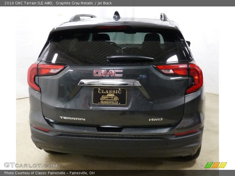 Graphite Gray Metallic / Jet Black 2019 GMC Terrain SLE AWD