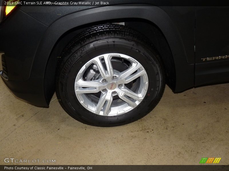 Graphite Gray Metallic / Jet Black 2019 GMC Terrain SLE AWD