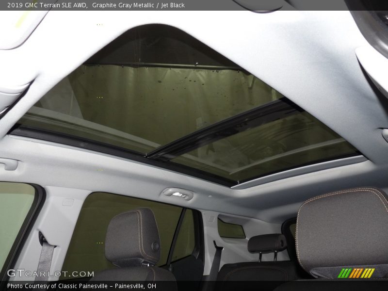 Graphite Gray Metallic / Jet Black 2019 GMC Terrain SLE AWD