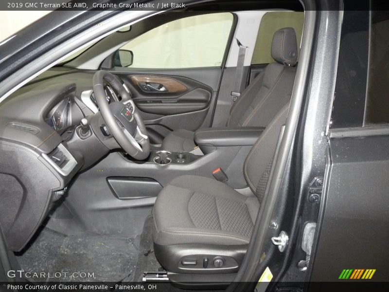 Graphite Gray Metallic / Jet Black 2019 GMC Terrain SLE AWD