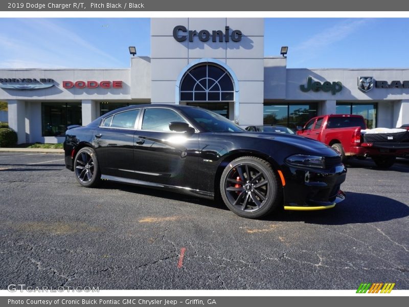 Pitch Black / Black 2019 Dodge Charger R/T