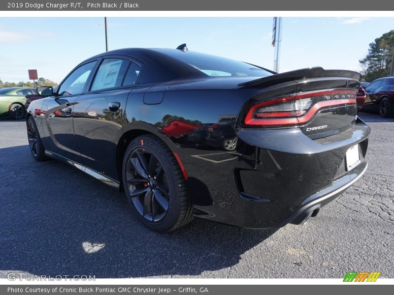 Pitch Black / Black 2019 Dodge Charger R/T