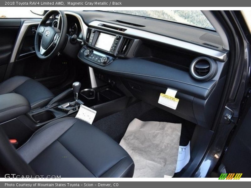 Magnetic Gray Metallic / Black 2018 Toyota RAV4 Limited AWD