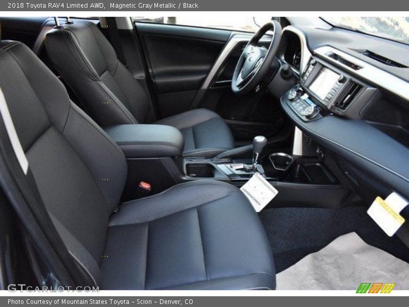 Magnetic Gray Metallic / Black 2018 Toyota RAV4 Limited AWD