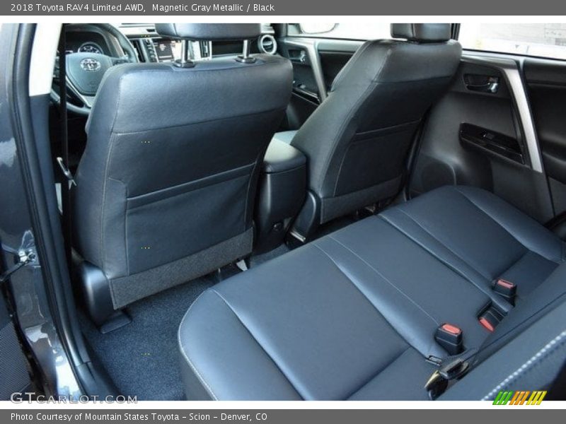 Magnetic Gray Metallic / Black 2018 Toyota RAV4 Limited AWD