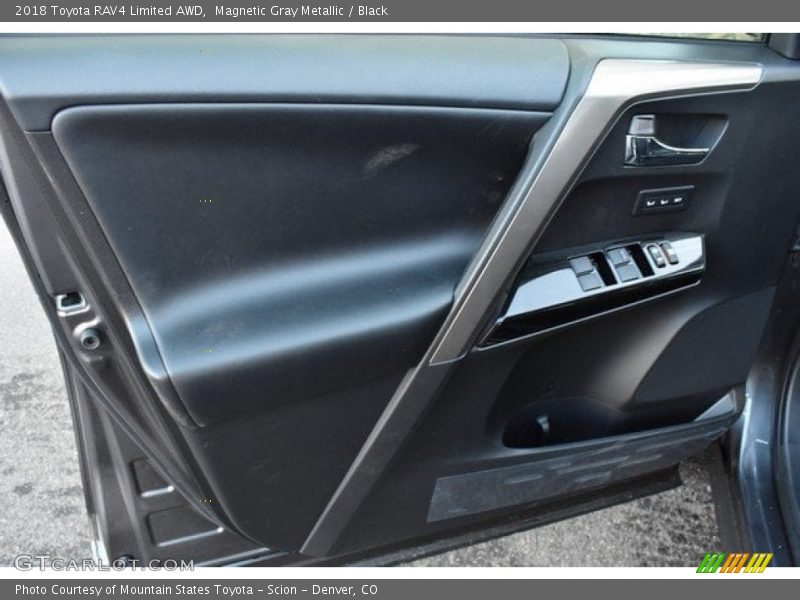Magnetic Gray Metallic / Black 2018 Toyota RAV4 Limited AWD