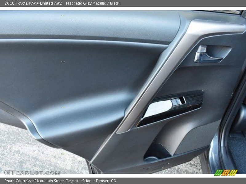 Magnetic Gray Metallic / Black 2018 Toyota RAV4 Limited AWD