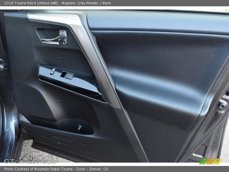 Magnetic Gray Metallic / Black 2018 Toyota RAV4 Limited AWD
