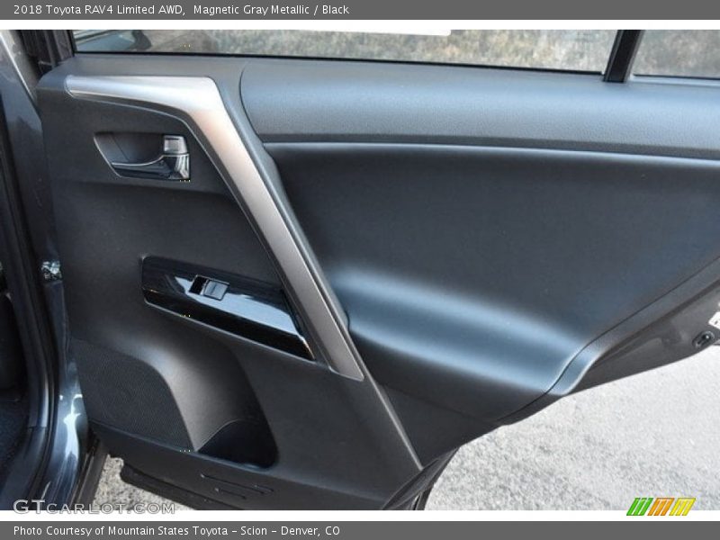Magnetic Gray Metallic / Black 2018 Toyota RAV4 Limited AWD