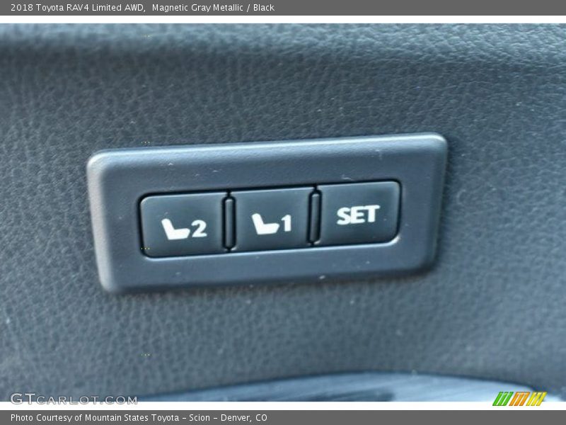 Magnetic Gray Metallic / Black 2018 Toyota RAV4 Limited AWD