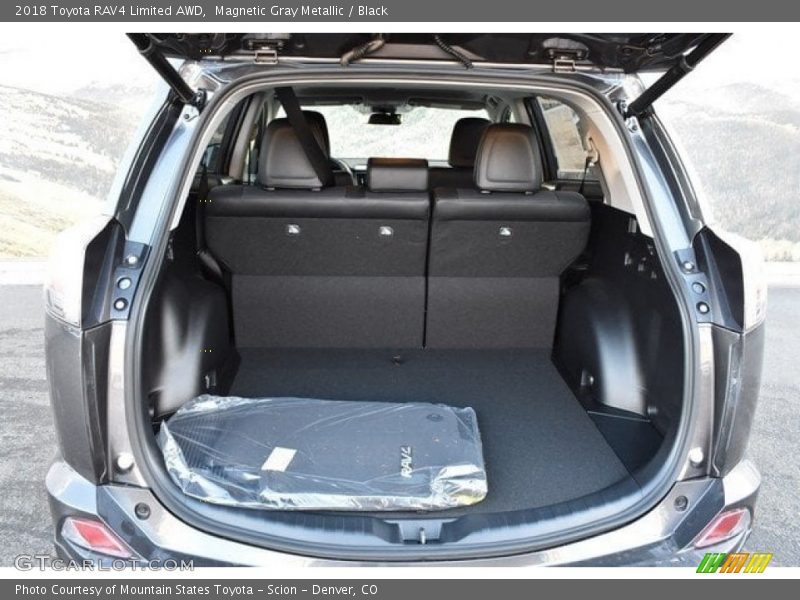 Magnetic Gray Metallic / Black 2018 Toyota RAV4 Limited AWD