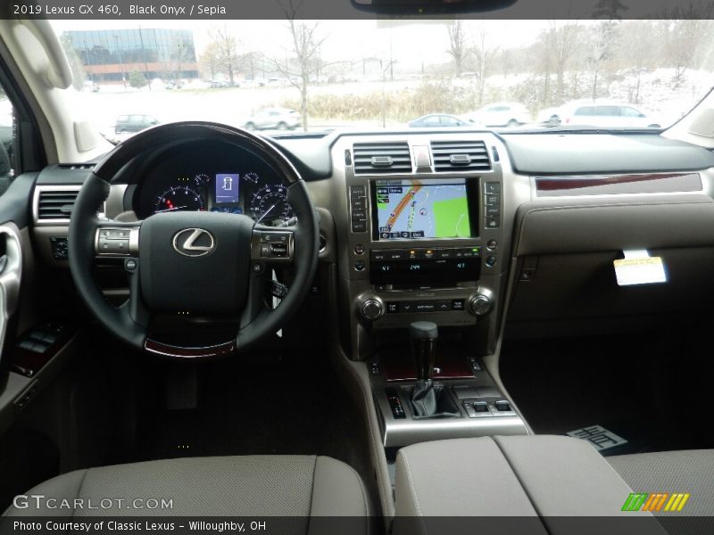 Black Onyx / Sepia 2019 Lexus GX 460