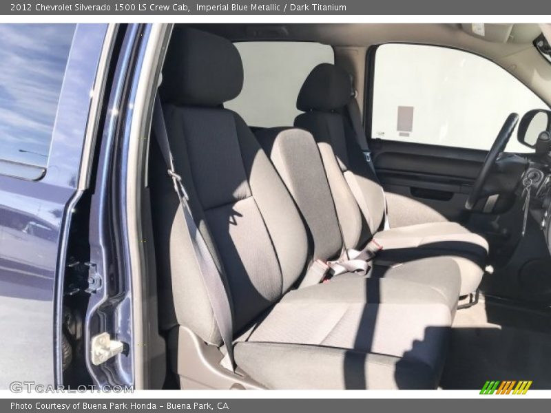 Imperial Blue Metallic / Dark Titanium 2012 Chevrolet Silverado 1500 LS Crew Cab