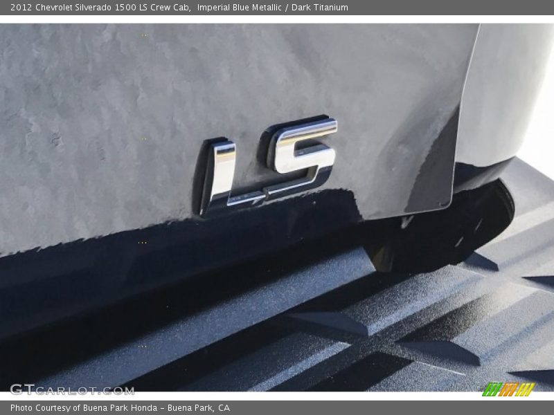 Imperial Blue Metallic / Dark Titanium 2012 Chevrolet Silverado 1500 LS Crew Cab