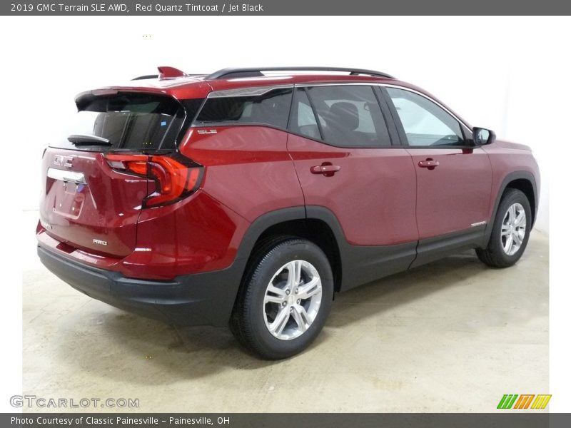 Red Quartz Tintcoat / Jet Black 2019 GMC Terrain SLE AWD