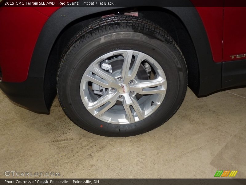 Red Quartz Tintcoat / Jet Black 2019 GMC Terrain SLE AWD