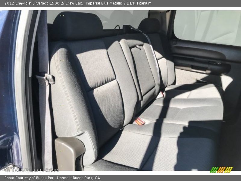 Imperial Blue Metallic / Dark Titanium 2012 Chevrolet Silverado 1500 LS Crew Cab