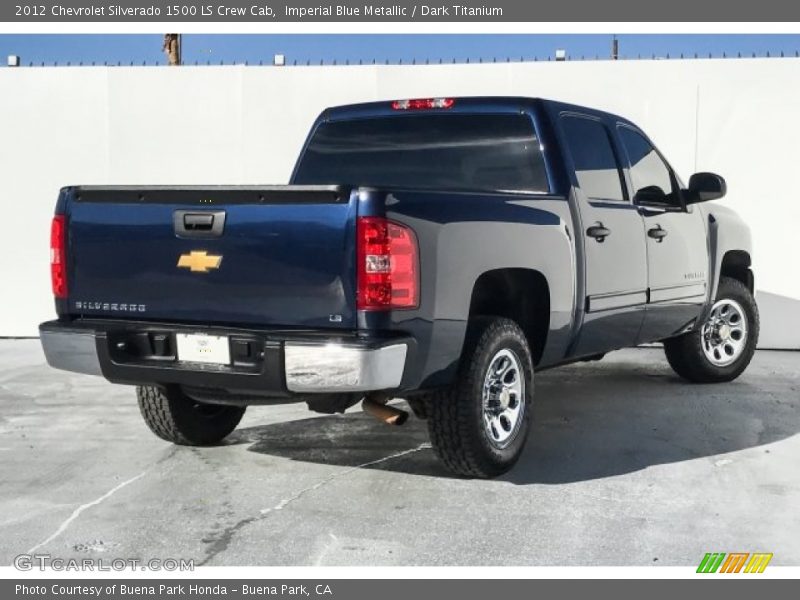Imperial Blue Metallic / Dark Titanium 2012 Chevrolet Silverado 1500 LS Crew Cab